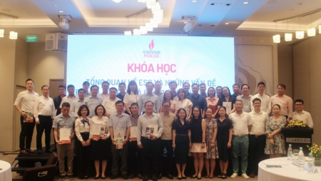 Petrovietnam tổ chức khóa học tổng quan về ESG và những vấn đề đặt ra
