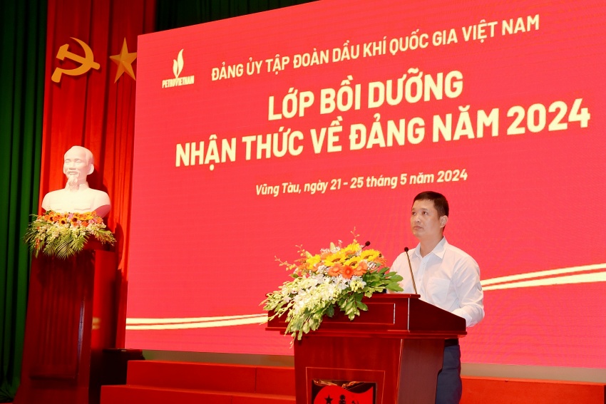 Đảng ủy Tập đoàn khai giảng Lớp bồi dưỡng nhận thức về Đảng năm 2024 khu vực Vũng Tàu