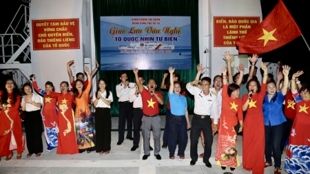 Tình yêu của người Dầu khí với biển đảo quê hương