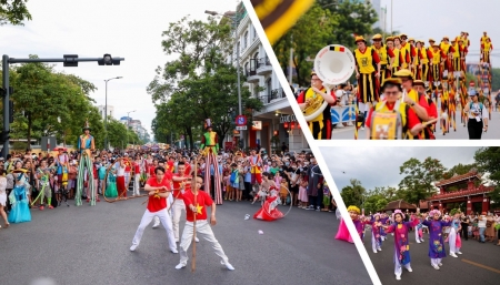 “Sắc màu văn hóa” các quốc gia hội tụ tại Lễ hội đường phố 2024