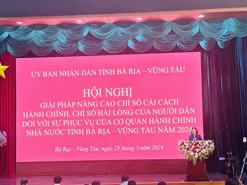 Bà Rịa - Vũng Tàu: Nâng cao Chỉ số cải cách hành chính, Chỉ số hài lòng của người dân