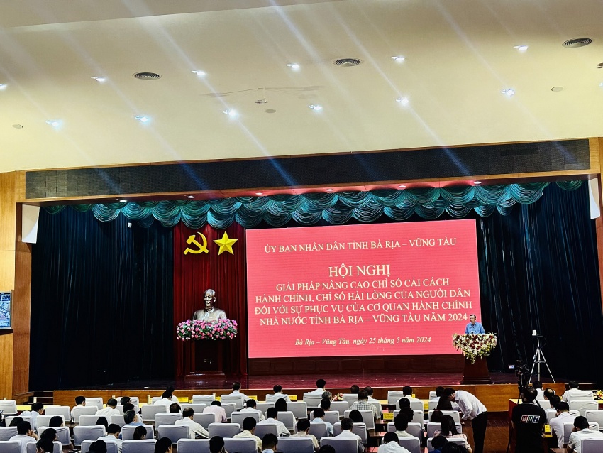 Bà Rịa - Vũng Tàu: Nâng cao Chỉ số cải cách hành chính, Chỉ số hài lòng của người dân