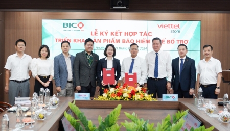 BIC và Viettel Store hợp tác ra mắt sản phẩm bảo hiểm y tế bổ trợ