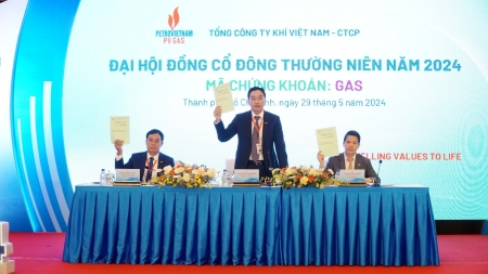 PV GAS trình cổ đông phương án chia cổ tức năm 2023 bằng tiền với tỷ lệ 60%