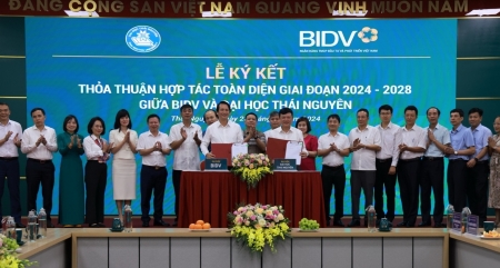 BIDV và Đại học Thái Nguyên tăng cường hợp tác