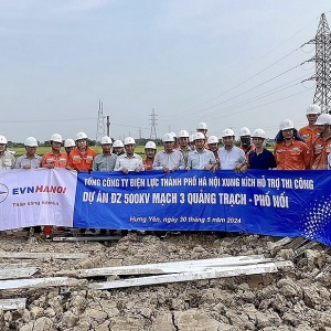 Hơn 1.500 kỹ sư, công nhân “tiếp sức” cho Dự án đường dây 500kV mạch 3