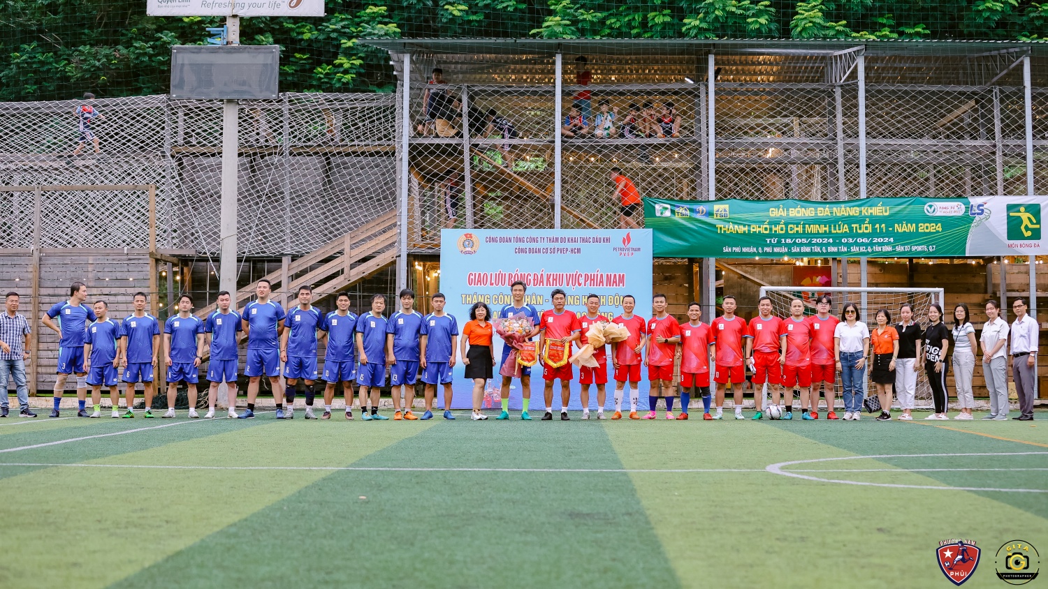 Sôi nổi Giải bóng đá khu vực phía Nam của Công đoàn cơ sở PVEP Hồ Chí Minh