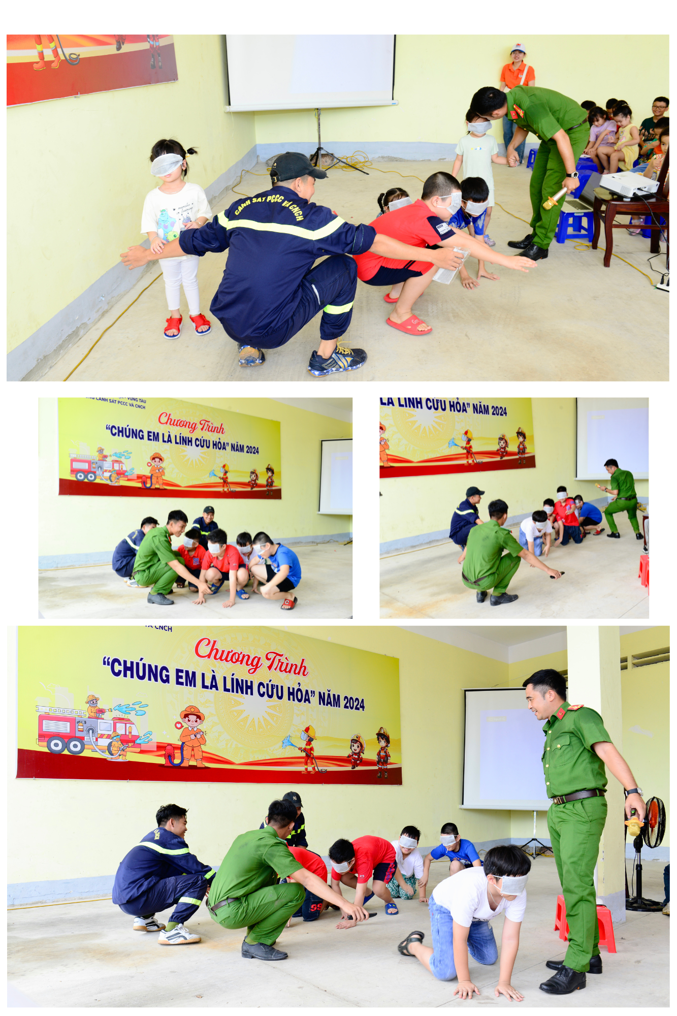 Đoàn cơ sở Xí nghiệp Khí tổ chức chương trình “Một ngày làm lính cứu hoả” cho con em CBCNV