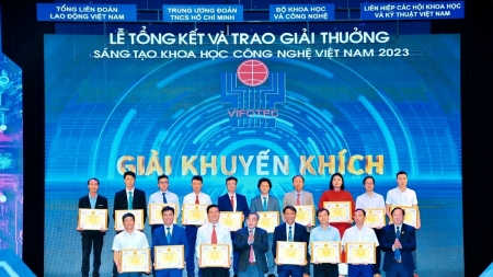 Hai công trình khoa học công nghệ của PV GAS được trao Giải thưởng VIFOTEC 2023