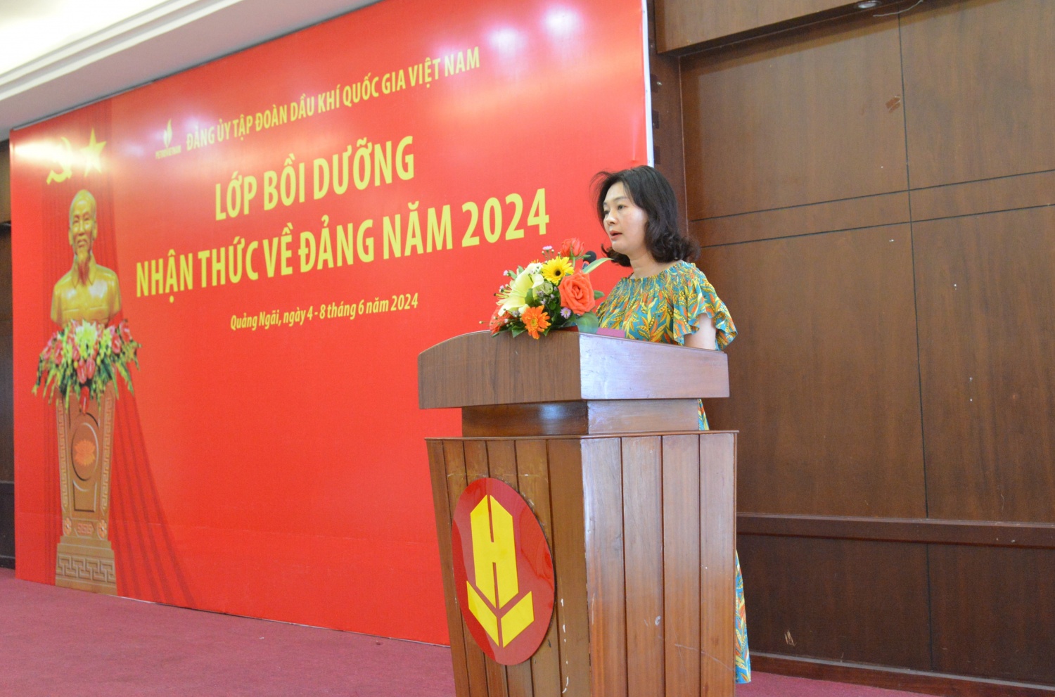 Khai giảng Lớp Bồi dưỡng nhận thức về Đảng năm 2024 khu vực Quảng Ngãi