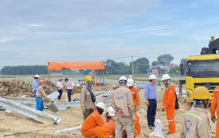 Văn hoá người thợ xây lắp Dầu khí lan toả tại dự án đường dây 500kV mạch 3