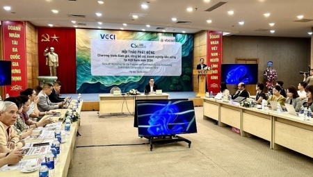 VCCI phát động Chương trình đánh giá, công bố doanh nghiệp bền vững năm 2024