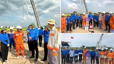 Hơn 300 đội hình thanh niên tình nguyện hỗ trợ dự án đường dây 500kV mạch 3
