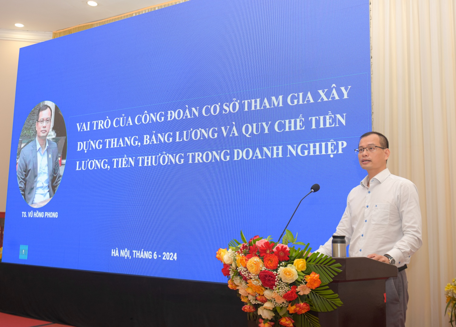 TS Vũ Hồng Phong - Trưởng bộ môn Quản trị Nhân sự, Trường ĐH Lao động – Xã hội