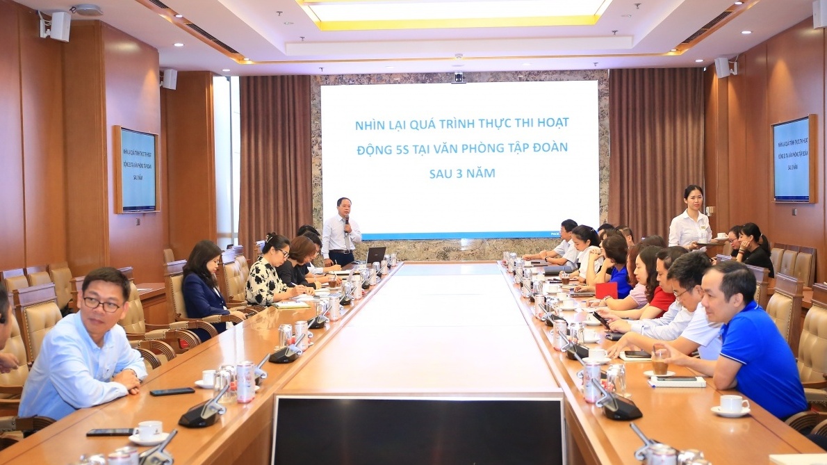 Hướng tới hoàn thiện hệ thống 5S Cơ quan Tập đoàn Dầu khí Việt Nam năm 2024