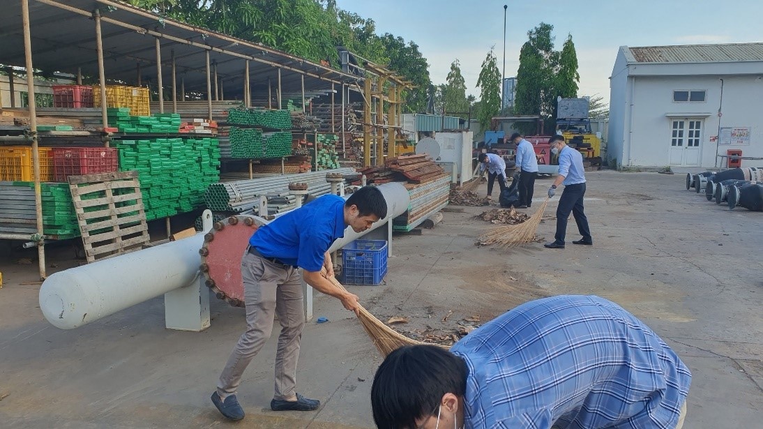 Đoàn Thanh niên PPS ra quân hưởng ứng Ngày môi trường thế giới