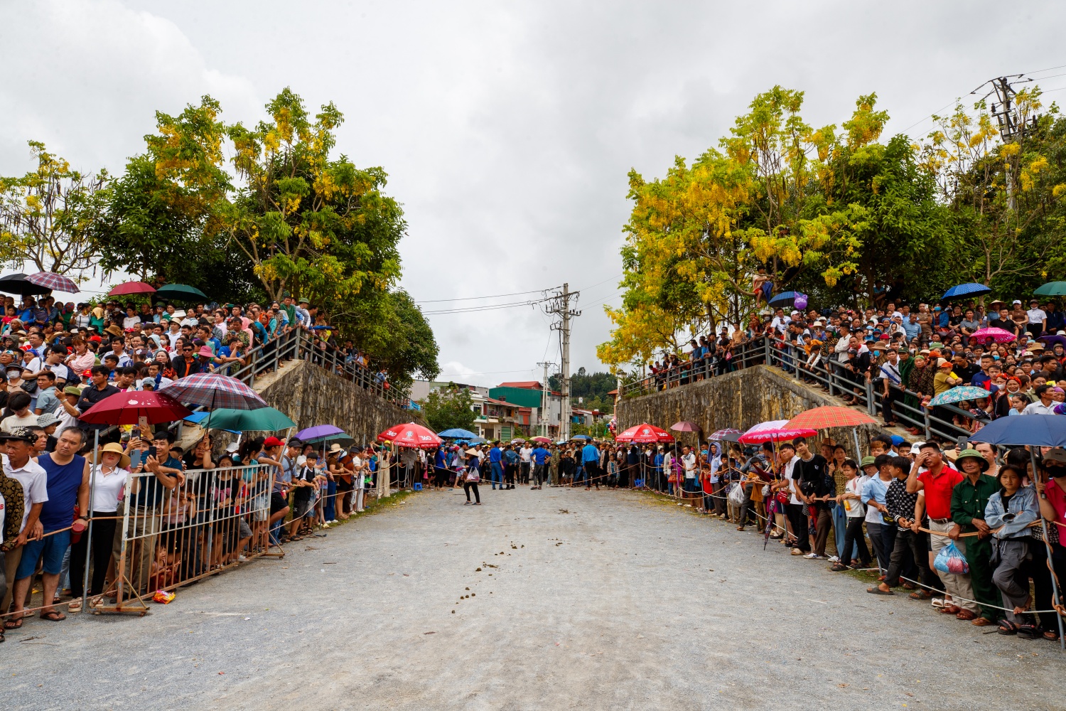 [Chùm ảnh] Hấp dẫn giải đua ngựa thồ nơi 
