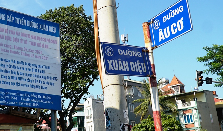 Hà Nội tổ chức phân luồng lại giao thông đường Âu Cơ