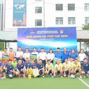 Khởi tranh Giải bóng đá PVEP Cup 2024 do Đoàn Thanh niên PVEP tổ chức