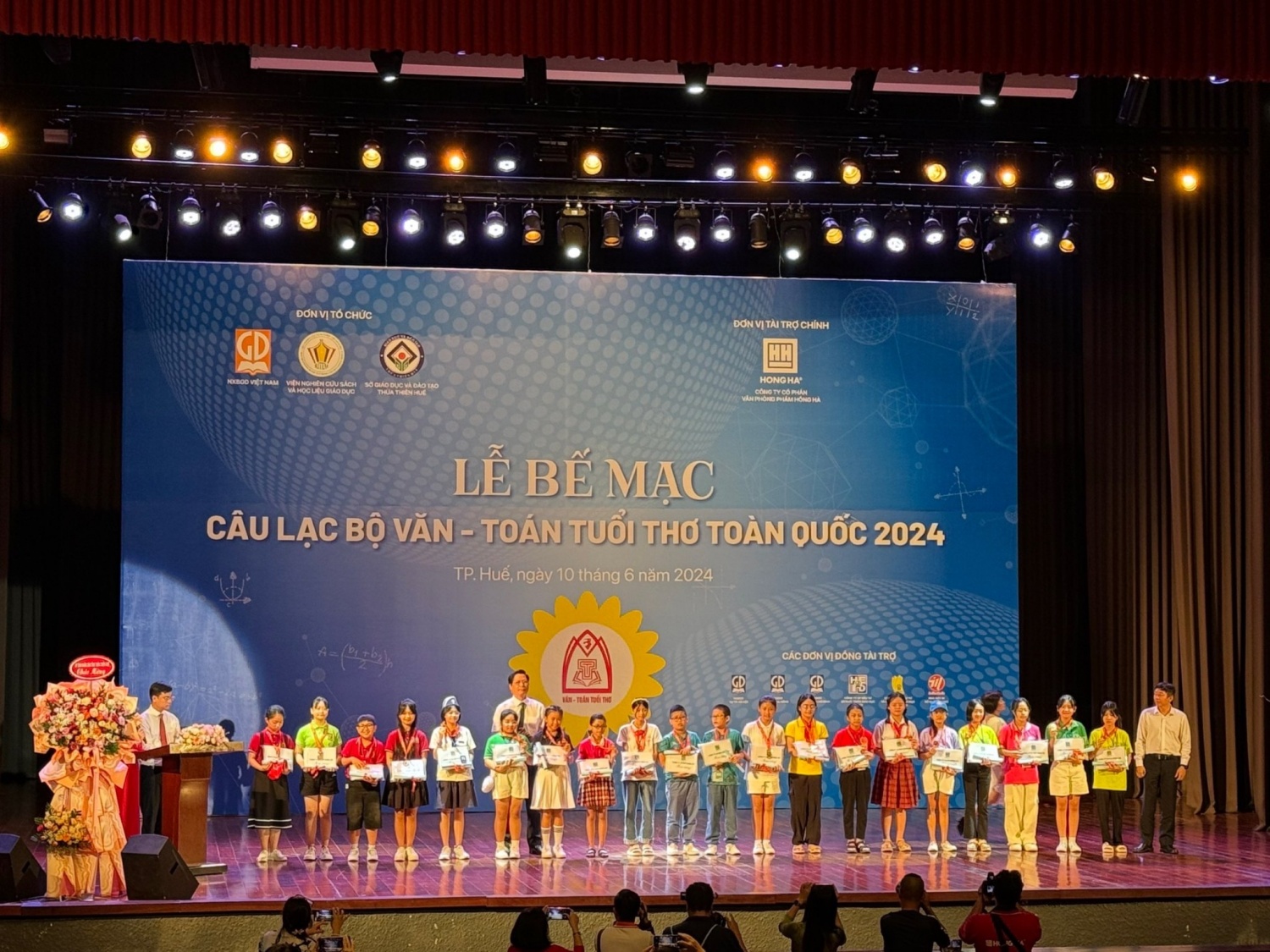 Hà Nội: Đoàn học sinh quận Ba Đình xuất sắc giành nhiều giải cao trong cuộc thi CLB Văn - Toán tuổi thơ toàn quốc 2024