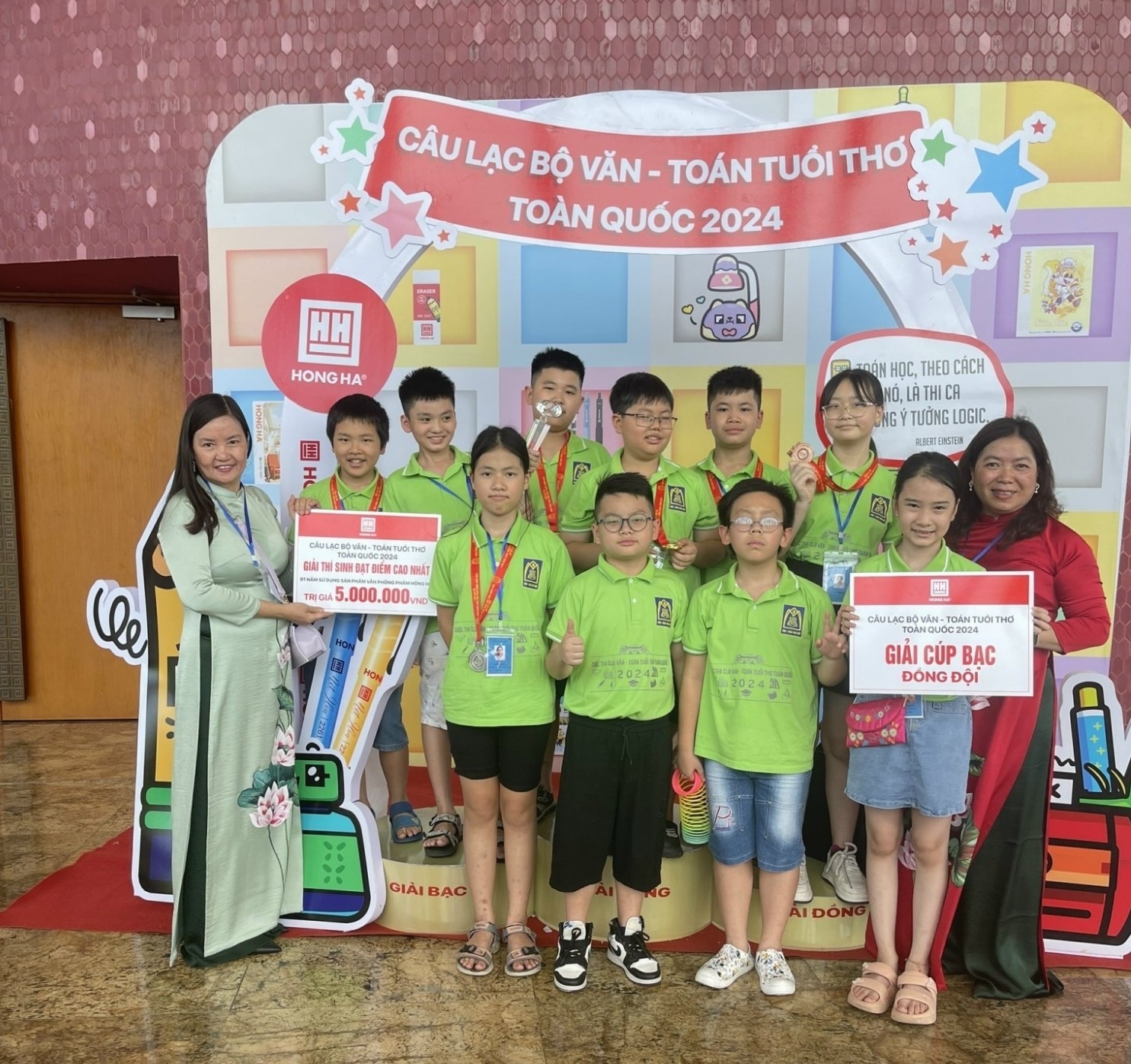 Hà Nội: Đoàn học sinh quận Ba Đình xuất sắc giành nhiều giải cao trong cuộc thi CLB Văn - Toán tuổi thơ toàn quốc 2024