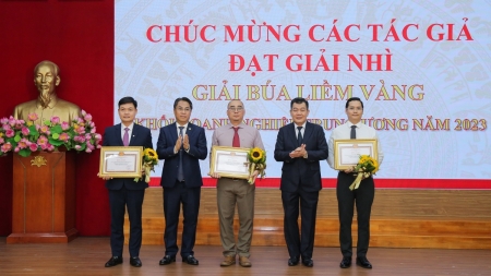 Tạp chí Năng lượng Mới - PetroTimes đạt giải cao tại Giải Búa liềm vàng Đảng ủy Khối DNTW năm 2023