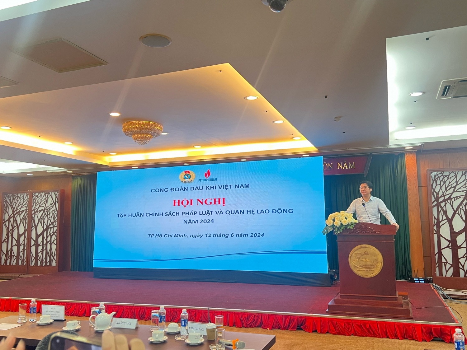 CĐ DKVN tổ chức tập huấn công tác chính sách pháp luật và quan hệ lao động khu vực phía Nam