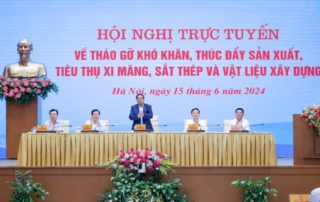 Tháo gỡ khó khăn, thúc đẩy sản xuất, tiêu thụ vật liệu xây dựng