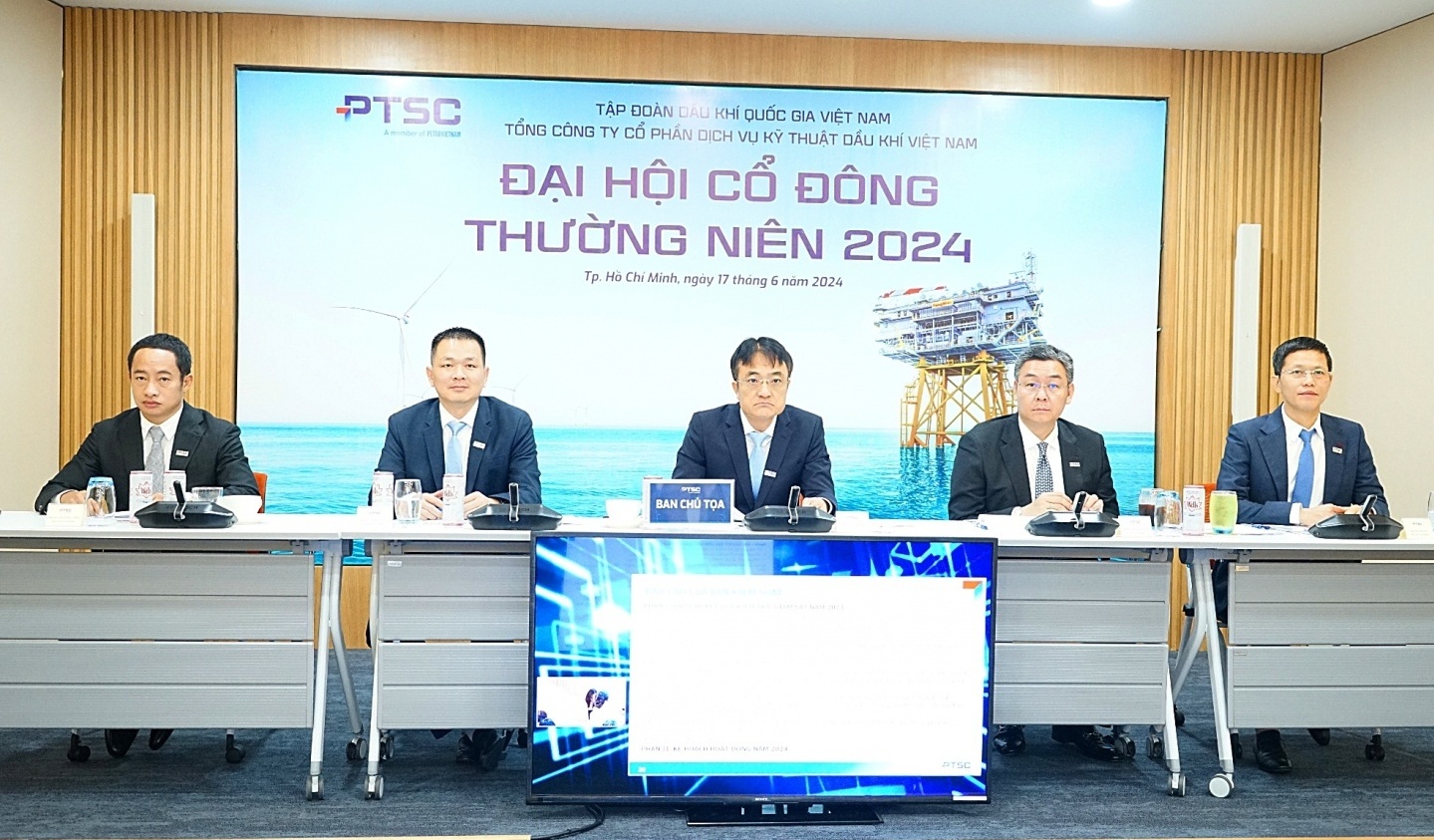 ĐHĐCĐ PTSC năm 2024: Đẩy mạnh tái cơ cấu tổng thể, bảo đảm sự phát triển bền vững