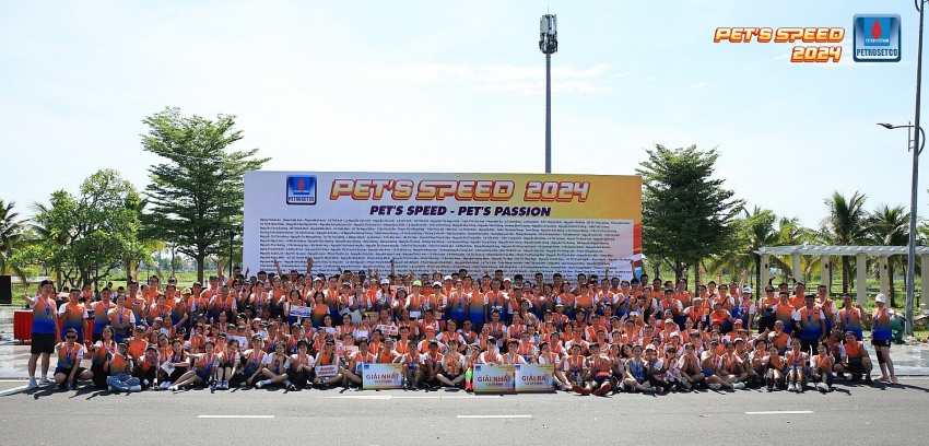 Giải chạy PET’S SPEED 2024 chào mừng 28 năm Ngày thành lập PETROSETCO