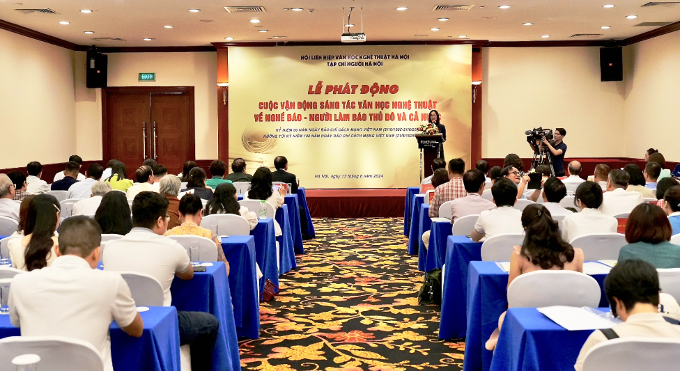 Phát động sáng tác văn học nghệ thuật về nghề báo - người làm báo