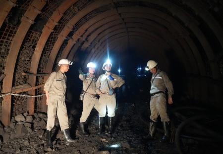 Dự án mỏ Khe Chàm II-IV đang triển khai tốt