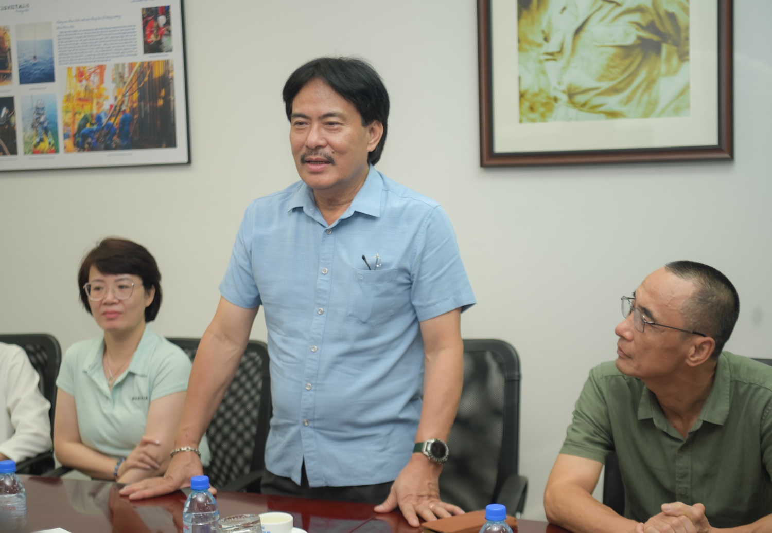 TS. Nguyễn Hùng Dũng - Phó Chủ tịch kiêm Tổng Thư ký Hội Dầu khí Việt Nam phát biểu