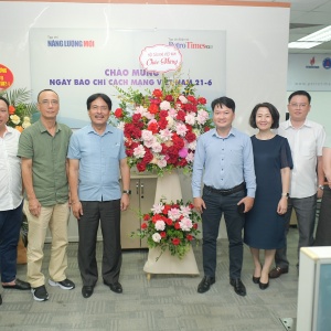 Lãnh đạo Hội Dầu khí Việt Nam chúc mừng Tạp chí Năng lượng Mới - PetroTimes nhân kỷ niệm 99 năm Ngày Báo chí Cách mạng Việt Nam