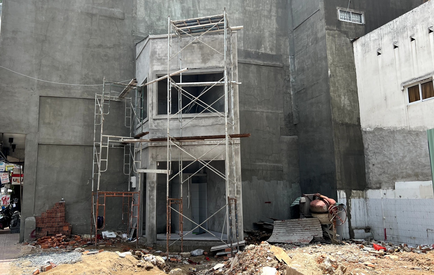 [Chùm ảnh] Hiện trạng mặt bằng thi công tuyến Metro số 2