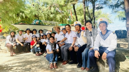 Những kỷ niệm tác nghiệp ở Trường Sa
