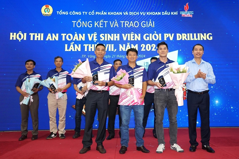 PV Drilling tổ chức Hội thi An toàn vệ sinh viên giỏi lần thứ VII năm 2024
