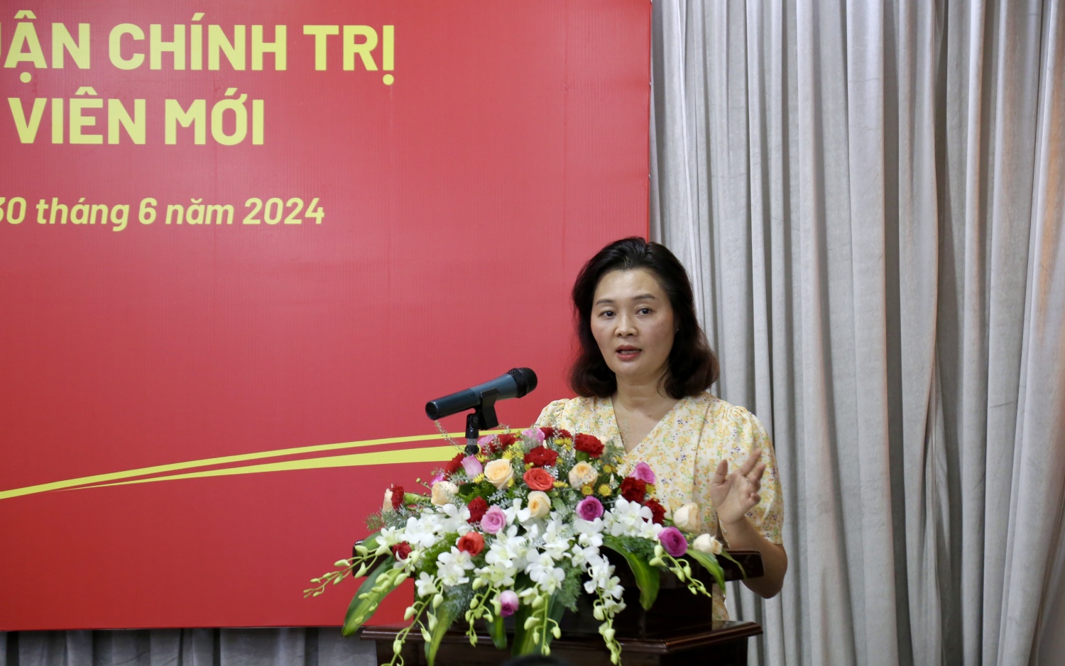 Đảng ủy Tập đoàn khai giảng lớp Bồi dưỡng lý luận chính trị cho đảng viên mới năm 2024 khu vực phía Nam