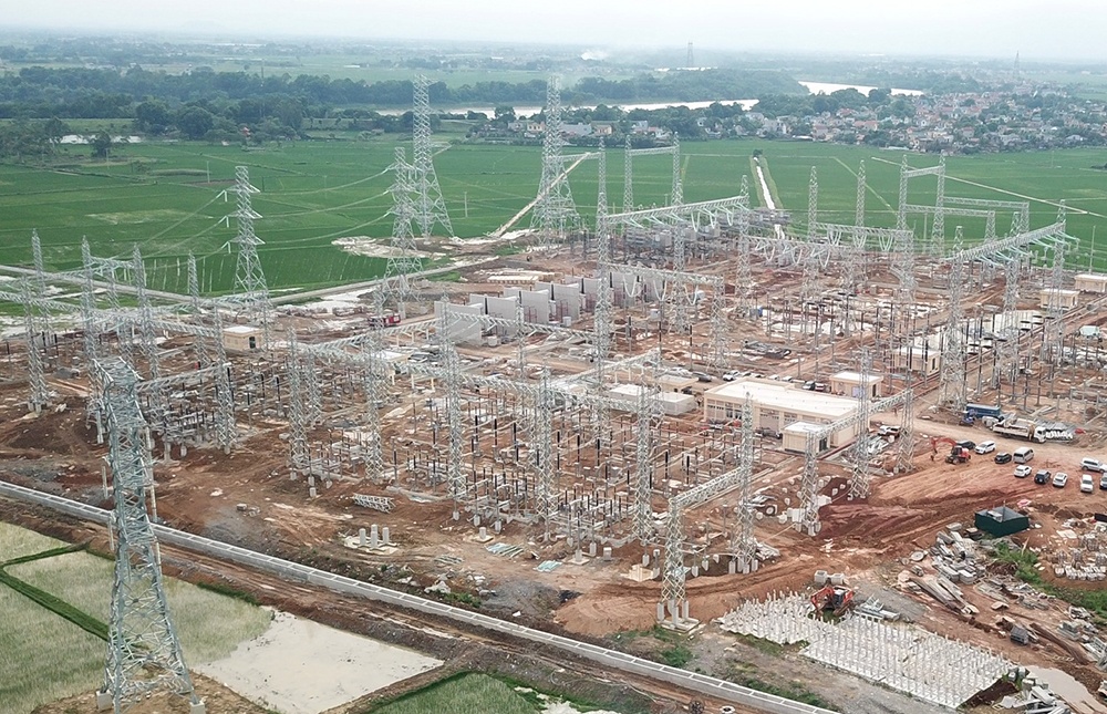 Đóng điện hòa lưới thành công Dự án Trạm biến áp 500kV Thanh Hóa và đấu nối