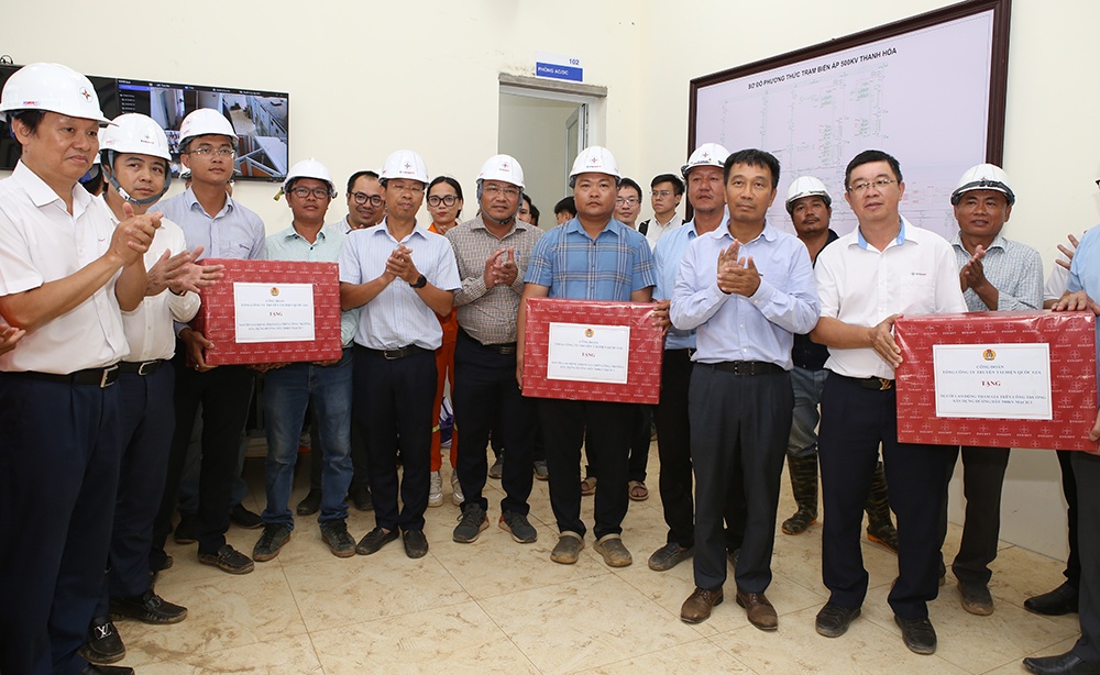 Đóng điện hòa lưới thành công Dự án Trạm biến áp 500kV Thanh Hóa và đấu nối