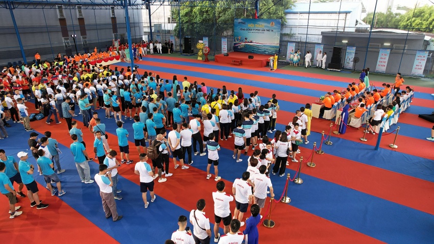 Tưng bừng khai mạc Hội thao PTSC năm 2024 Tưng bừng khai mạc Hội thao PTSC năm 2024