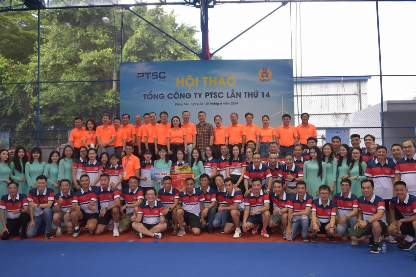 Tưng bừng khai mạc Hội thao PTSC năm 2024