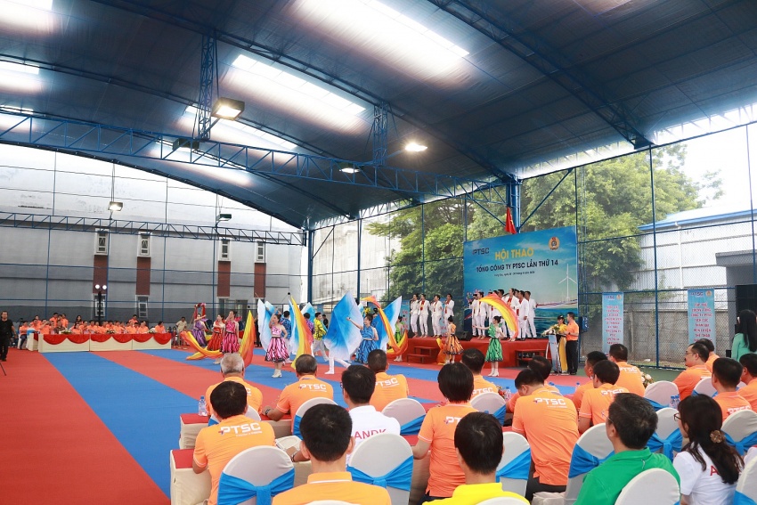 Tưng bừng khai mạc Hội thao PTSC năm 2024 Tưng bừng khai mạc Hội thao PTSC năm 2024