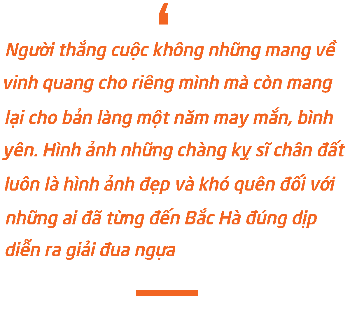 Độc đáo lễ hội đua ngựa Bắc Hà