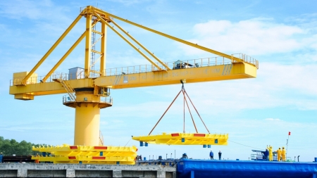 PV GAS PIPE nỗ lực hoàn thành lô hàng đầu tiên xuất khẩu sàn External Platform dùng cho trụ điện gió ngoài khơi