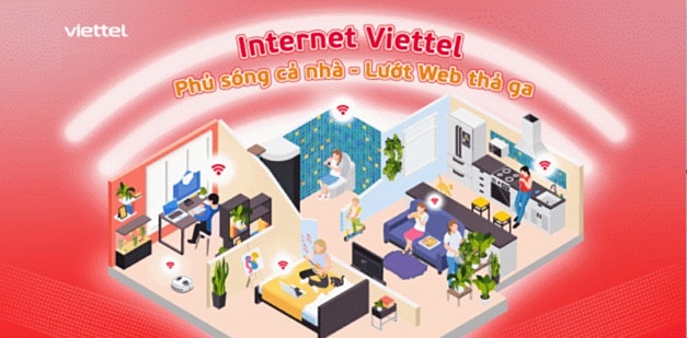 Đăng ký lắp đặt mạng wifi Viettel tại nhà chỉ từ 165.000đ/tháng