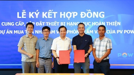 PV Power ký kết hợp đồng cung cấp, lắp đặt thiết bị cho dự án trụ sở tòa nhà
