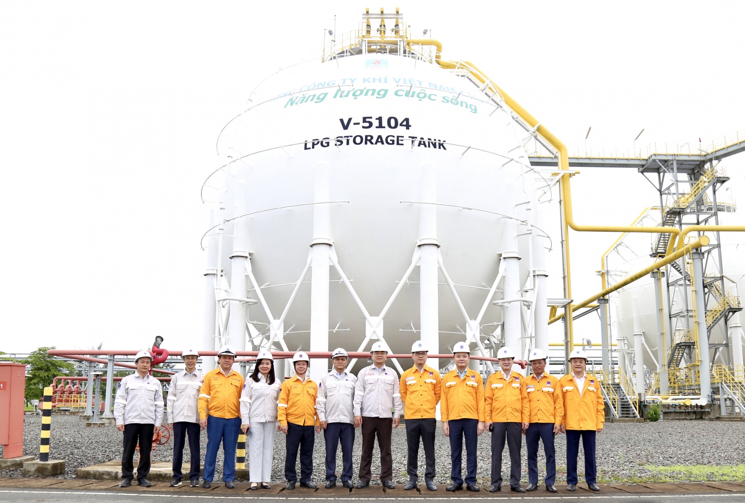 Đoàn công tác Petrovietnam thăm Nhà máy xử lý Khí - Công ty Khí Cà Mau Đoàn công tác Petrovietnam thăm Nhà máy xử lý Khí - Công ty Khí Cà Mau