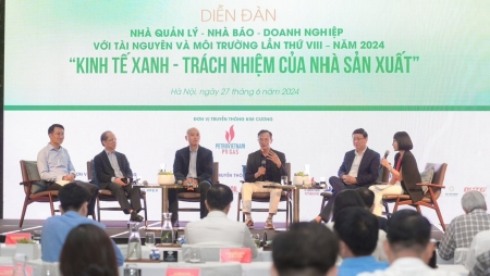 PV GAS đồng hành và tham gia tọa đàm tại Diễn đàn “Nhà Quản lý - Nhà báo - Doanh nghiệp với Tài nguyên và Môi trường”