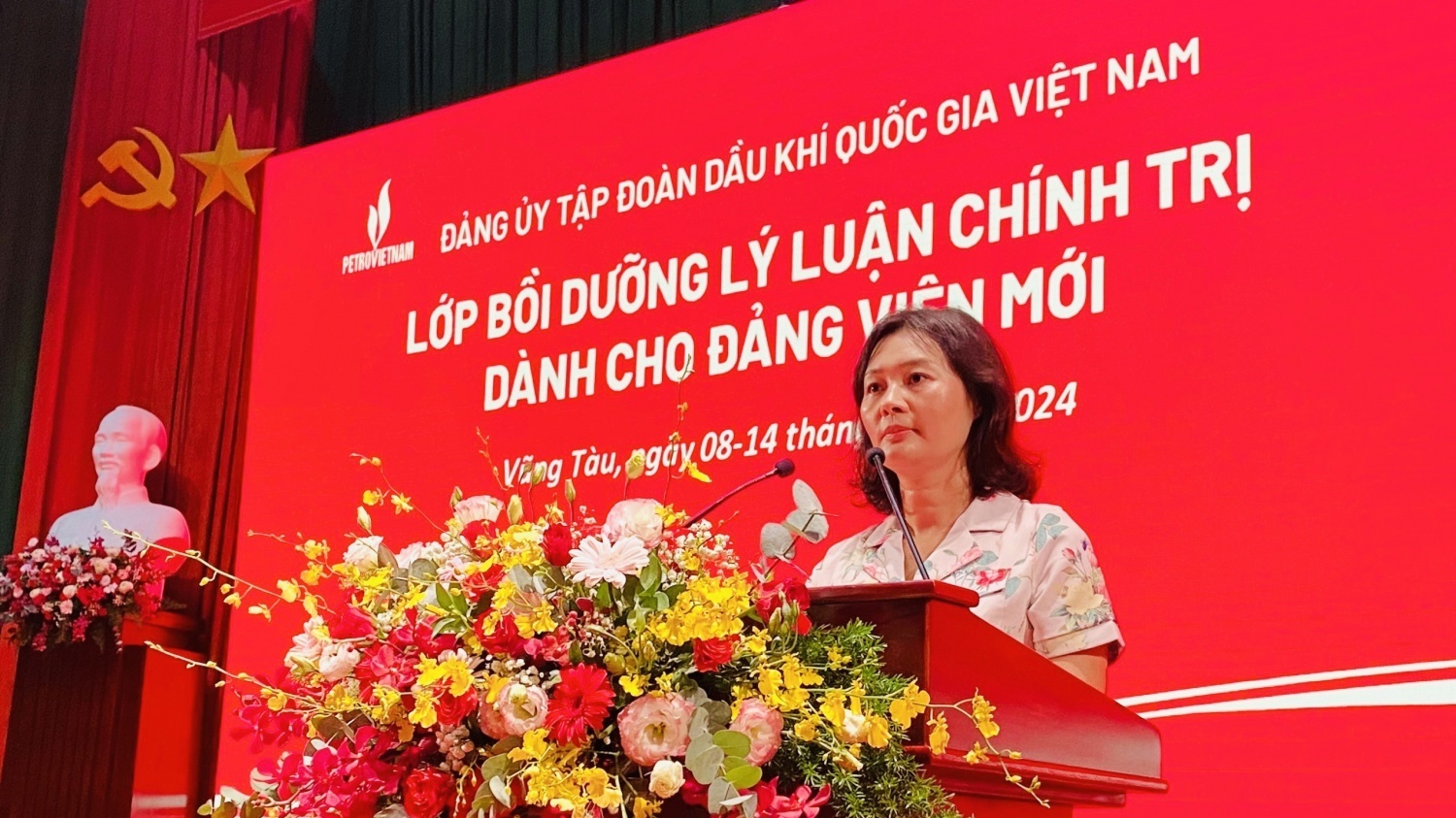 Đảng ủy Tập đoàn khai giảng lớp Bồi dưỡng lý luận chính trị cho đảng viên mới năm 2024 khu vực Vũng Tàu